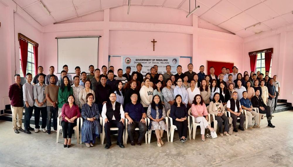 Training of Master Trainers on Early Childhood Care and Education commenced at Mount Tabor Retreat Centre, Kohima.
